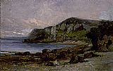 Rocks at Newport by Edward Mitchell Bannister
